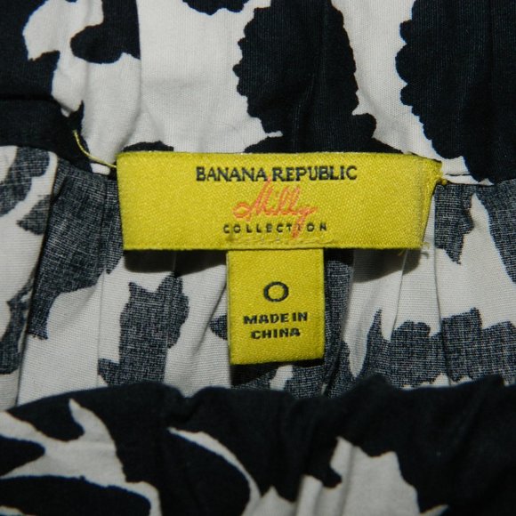 Banana Republic Milly Collection Skirt Sz 0 (L-39) - Picture 5 of 5